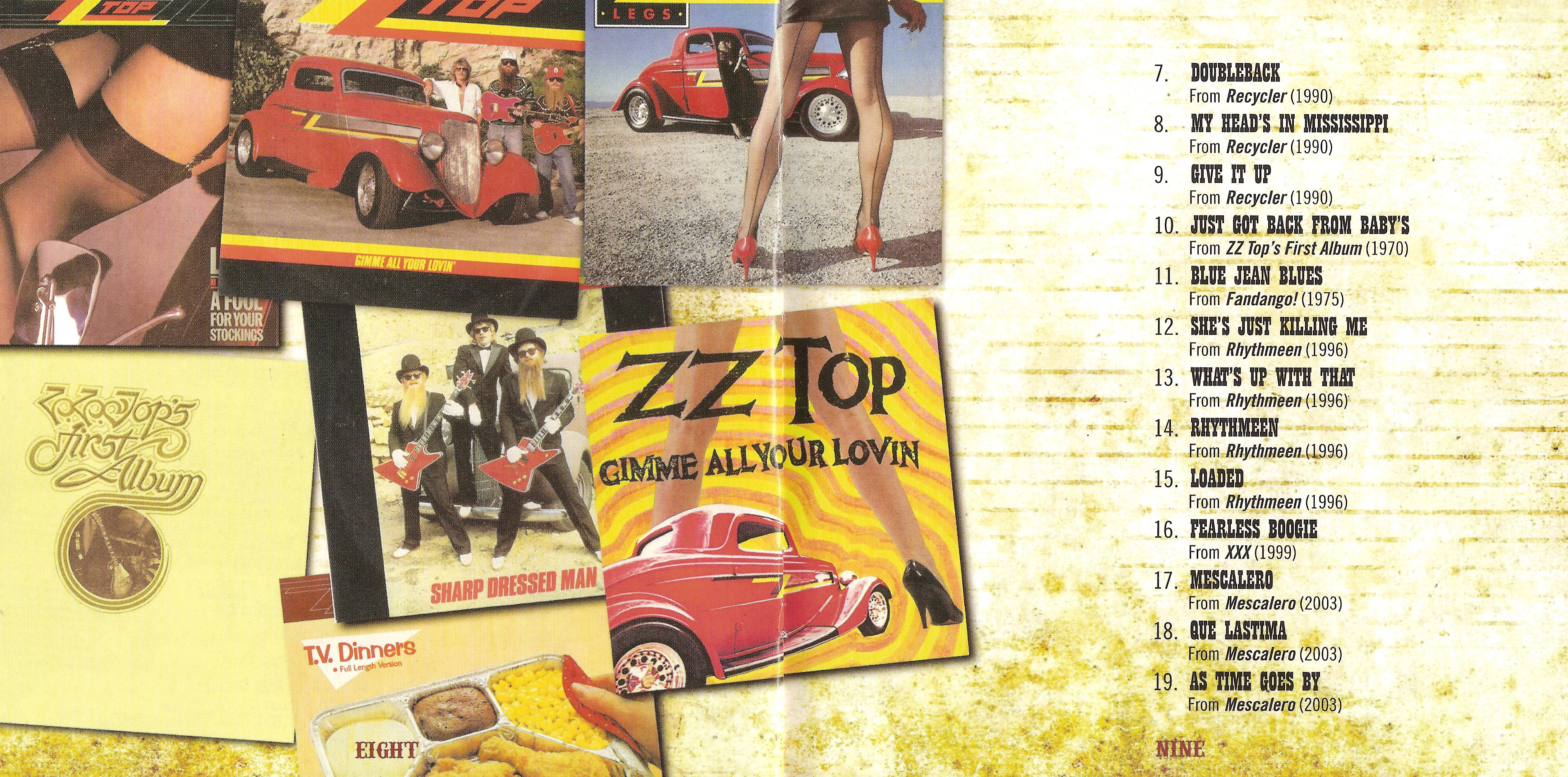 ZZ Top  The Very Baddest : Booklet04  us